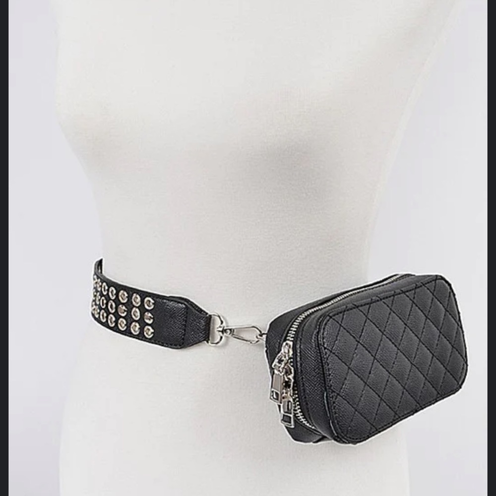 NWT black and silver